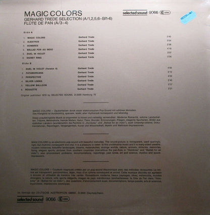 Gerhard Trede Selection & Flûte De Pan* : Magic Colors (LP)