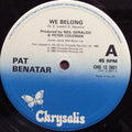 Pat Benatar : We Belong / We Live For Love '85 (12