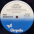 Pat Benatar : We Belong / We Live For Love '85 (12