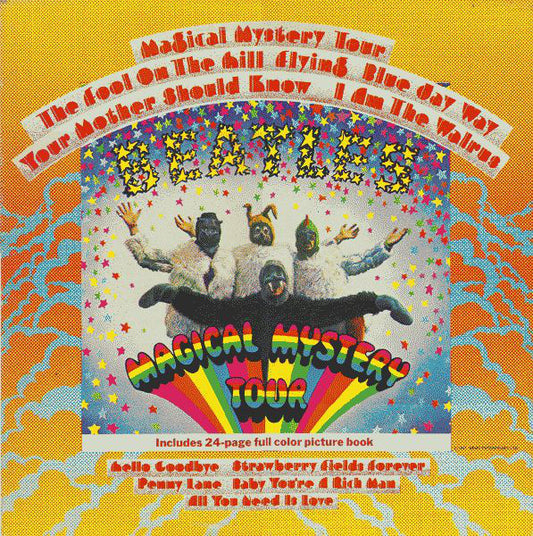 The Beatles : Magical Mystery Tour (LP, Comp, RE, Gat)