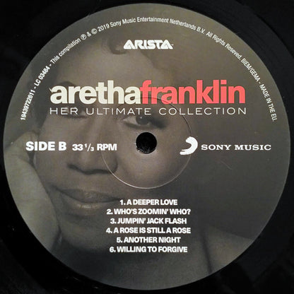 Aretha Franklin : Her Ultimate Collection (LP, Comp, RM)