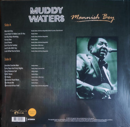 Muddy Waters : Mannish Boy (LP, Comp, 180)