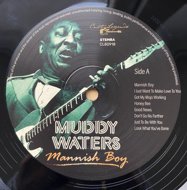 Muddy Waters : Mannish Boy (LP, Comp, 180)