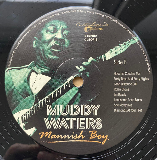 Muddy Waters : Mannish Boy (LP, Comp, 180)