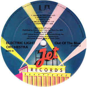 Electric Light Orchestra : Out Of The Blue (2xLP, Album, Gat)