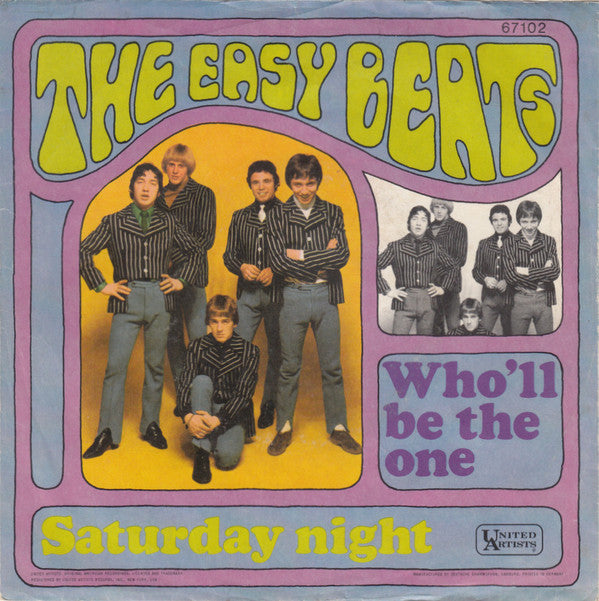 The Easybeats : Who'll Be The One / Saturday Night (7", Single, Mono)