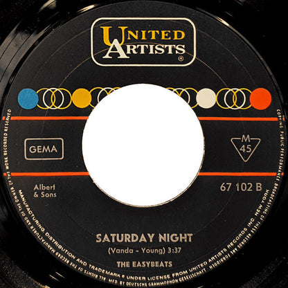 The Easybeats : Who'll Be The One / Saturday Night (7", Single, Mono)