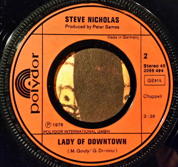 Steve Nicholas : American Symphony (7")