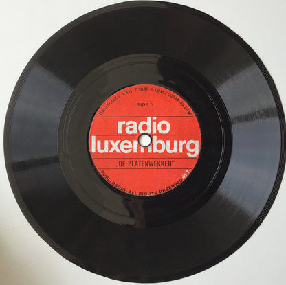 Unknown Artist : Radio Luxemburg. De Platenwekker (Flexi, 7")