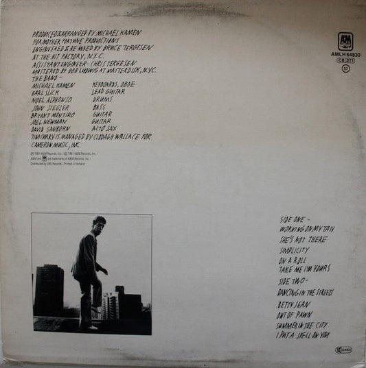 Tim Curry : Simplicity (LP, Album)