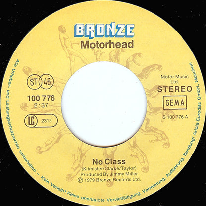 Motörhead : No Class (7", Single)