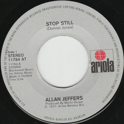 Allan Jeffers : Stop Still (7", Single)