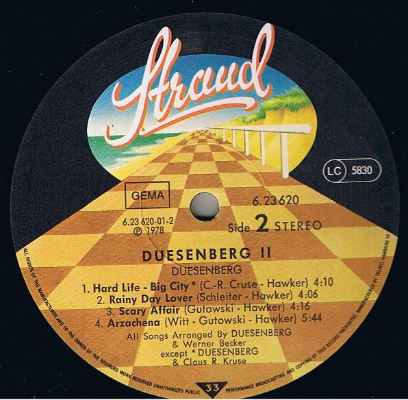 Duesenberg : 2 (LP, Album)