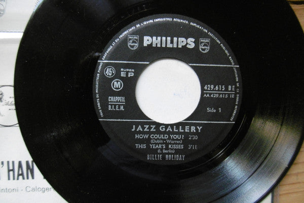 Billie Holiday : Jazz Gallery (7", EP)