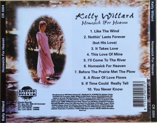 Kelly Willard : Homesick For Heaven (CD, Album)