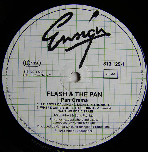 Flash And The Pan* : Pan Orama (LP, Comp)