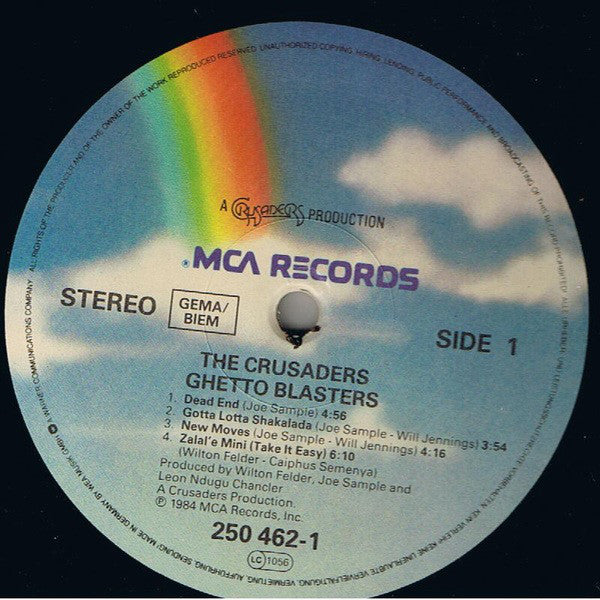 The Crusaders : Ghetto Blaster (LP, Album)