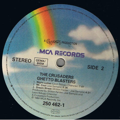 The Crusaders : Ghetto Blaster (LP, Album)