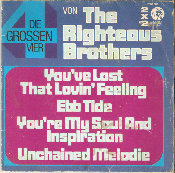 The Righteous Brothers : Die Grossen Vier (2x7", Single, pap)