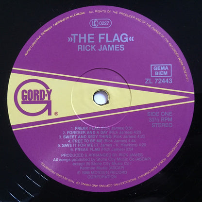 Rick James : The Flag (LP, Album)