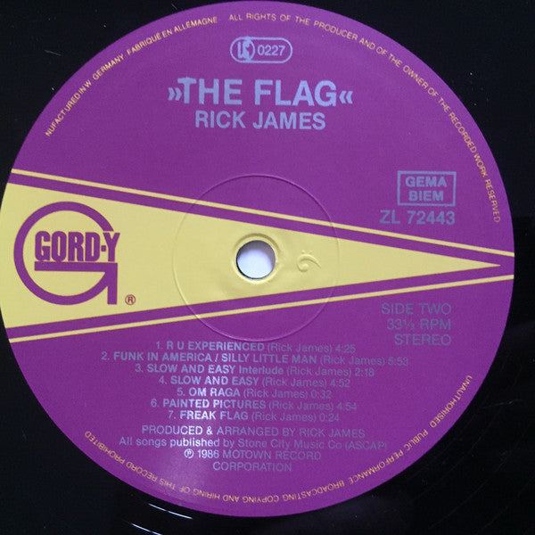 Rick James : The Flag (LP, Album)