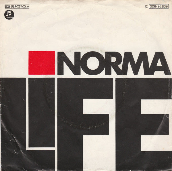 Life (63) : Norma (7", Single)