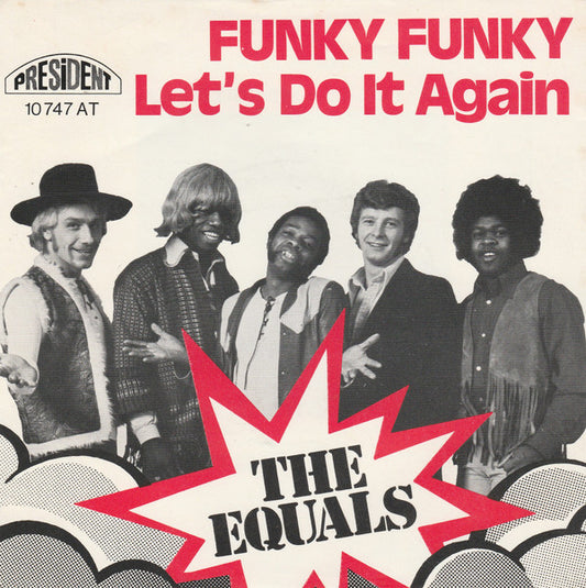 The Equals : Funky Funky / Let's Do It Again (7", Single)