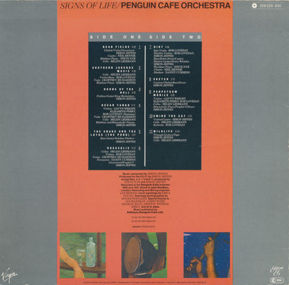 Penguin Cafe Orchestra : Signs Of Life (LP, Album)