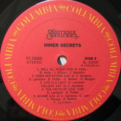 Santana : Inner Secrets (LP, Album)