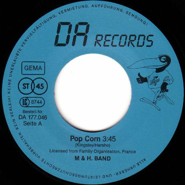 M & H. Band* : Pop Corn (7", Single)