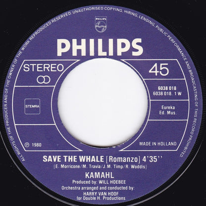 Kamahl : Save The Whale / Loving Hearts (7", Single)