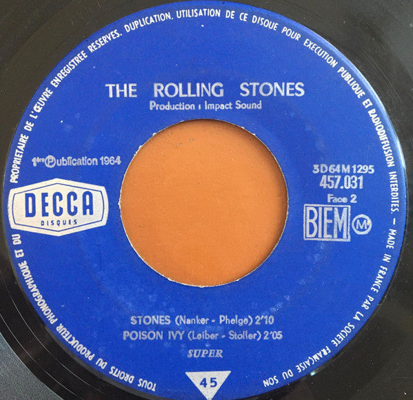 The Rolling Stones : Not Fade Away (7", EP)