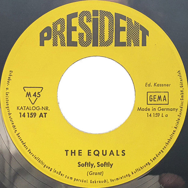 The Equals : Softly, Softly / Lonely Rita (7", Single, Mono)