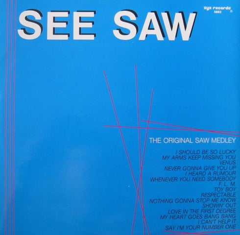 See Saw : The Original Saw Medley (12", Maxi)