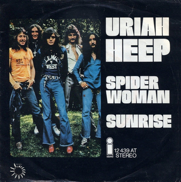 Uriah Heep : Spider Woman / Sunrise (7", Single)