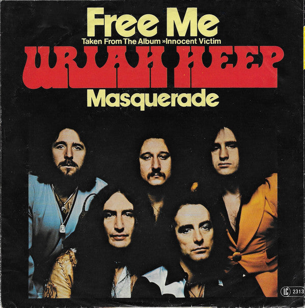 Uriah Heep : Free Me (7", Ltd)