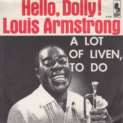 Louis Armstrong : Hello, Dolly! (7", Single)