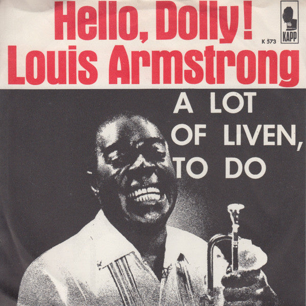 Louis Armstrong : Hello, Dolly! (7", Single)