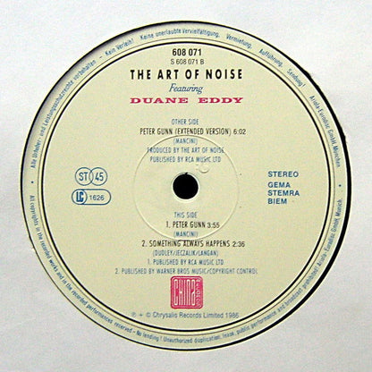 The Art Of Noise Featuring Duane Eddy : Peter Gunn (Extended Version) (12", Maxi)