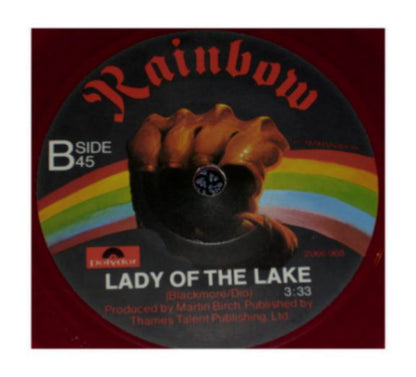 Rainbow : L.A. Connection (7", Single, Red)