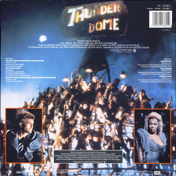 Various : Mad Max - Beyond Thunderdome - Original Motion Picture Soundtrack (LP, Album)