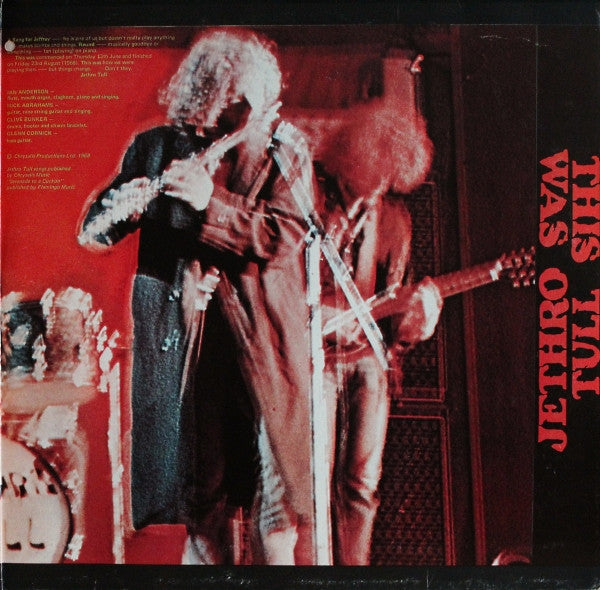 Jethro Tull : This Was (LP, Album, RE, Gat)