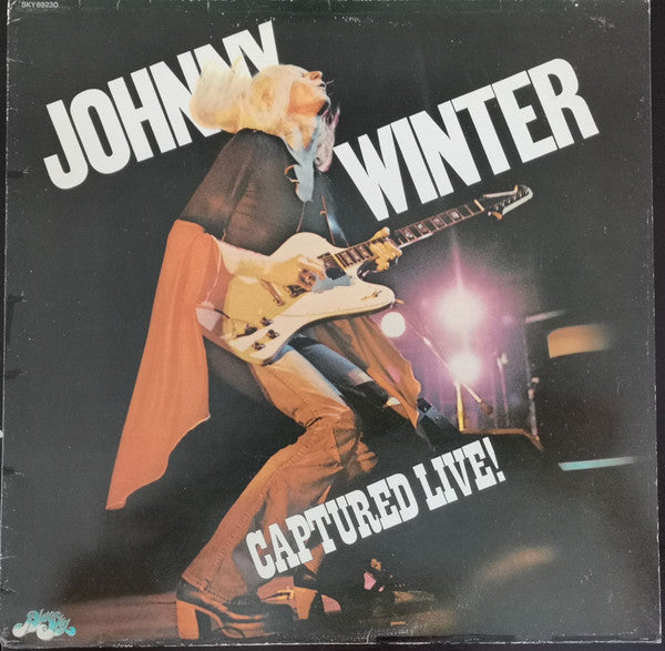 Johnny Winter : Captured Live! (LP, Album, RE)