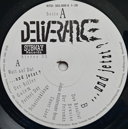 Deliverance (7) : ...Und Jetzt ? (LP, Album)