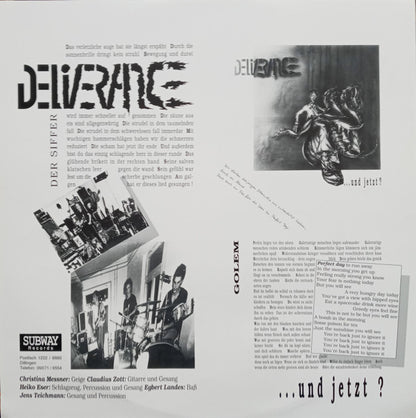 Deliverance (7) : ...Und Jetzt ? (LP, Album)