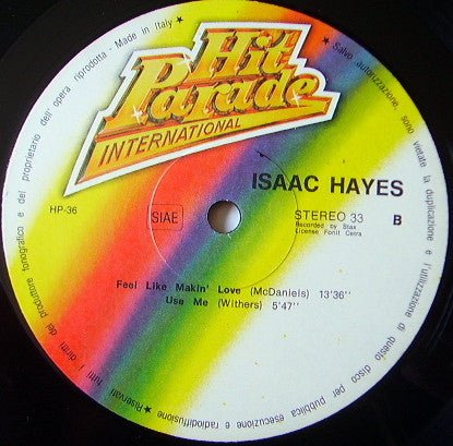 Isaac Hayes : Greatest Hits (LP, Comp)