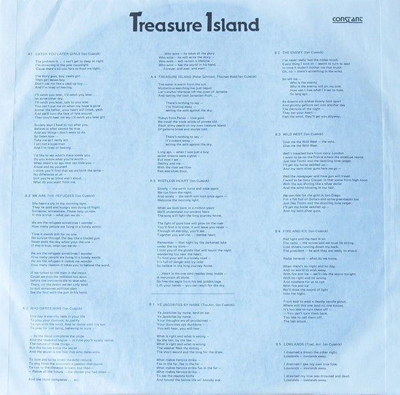 Ian Cussick : Treasure Island (LP, Album)