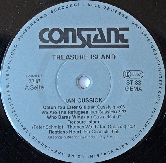 Ian Cussick : Treasure Island (LP, Album)