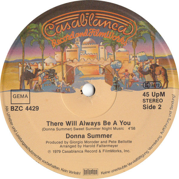 Donna Summer : Dim All The Lights (12", Maxi)