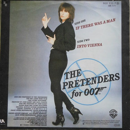 The Pretenders : If There Was A Man (7", Single)